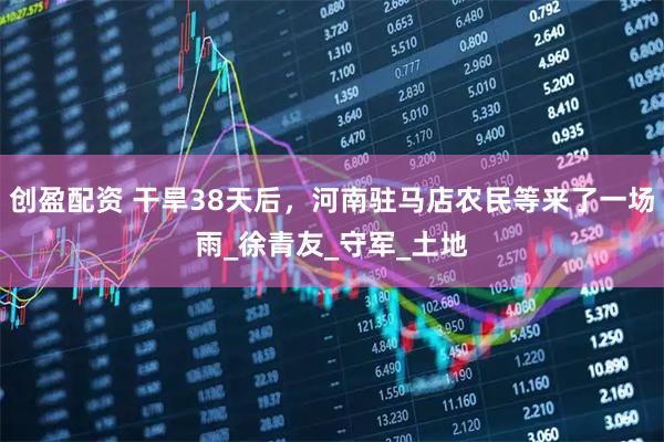创盈配资 干旱38天后，河南驻马店农民等来了一场雨_徐青友_守军_土地