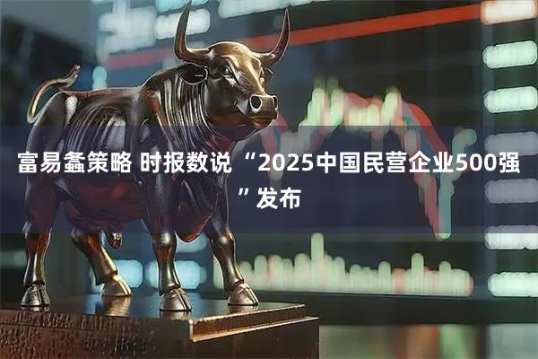 富易螽策略 时报数说 “2025中国民营企业500强”发布